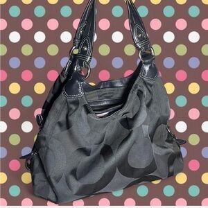 Coach Black Shoulder Bag